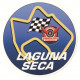 LAGUNA SECA Circuit Sticker UV 75mm 