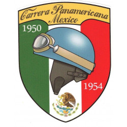 Carrera Panamerica Mexico  Sticker UV 120mm x 90mm