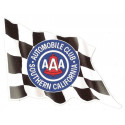 AAA left Flag Laminated decal