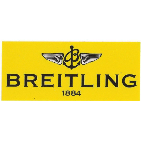 BREITLING Sticker UV 120mm x 50mm