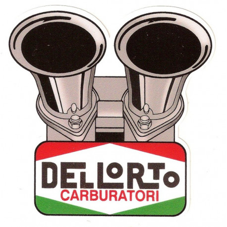 DELLORTO Sticker UV 76mm x 76mm