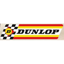 DUNLOP Sticker UV 150mm x 35mm