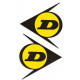 DUNLOP X2 Sticker UV 75mm x 75mm