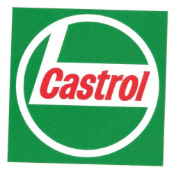 CASTROL  laminated decal