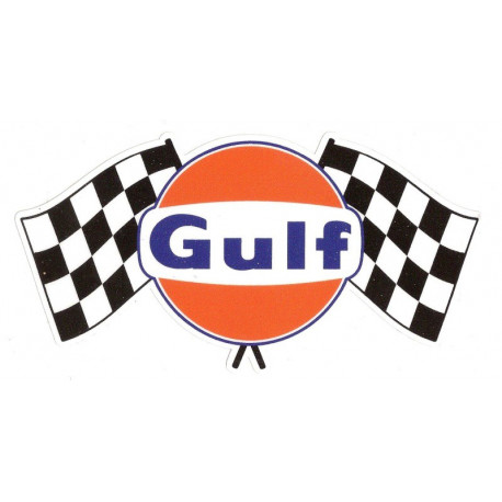 GULF Sticker UV 120mm x 60mm