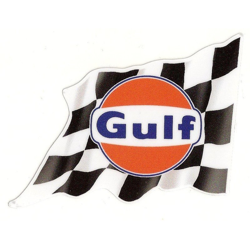 GULF FLAG Sticker droit