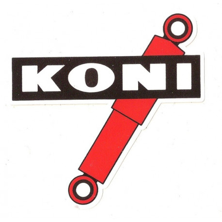  KONI  Sticker UV 75mm x 80mm