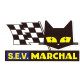 S.E.V MARCHAL   Sticker UV 75mm x 45mm