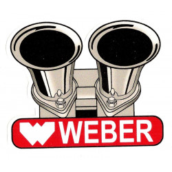 WEBER  Sticker vinyle laminé