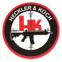 HECKLER & KOCH laminated decal