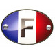   France   AUTO Sticker UV 120mm x 80mm