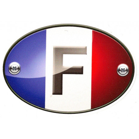  France  CAR Sticker UV 120mm x 80mm