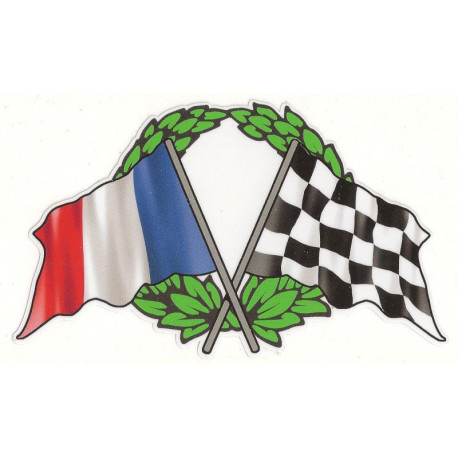   FRANCE Race  Sticker UV 120mm x 70mm