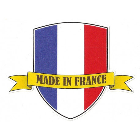  Made in France  Sticker UV 75mm x 95mm