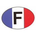 France bike Sticker  75mm x 50mm