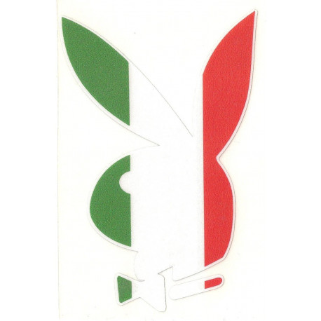 Play Boy ITALIAN  Sticker UV 100mm x 65mm