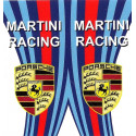 PORSCHE MARTINI  BIC  lighter Sticker   68mm x 65mm