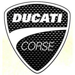 DUCATI  Corse Sticker UV  75mm x 70mm