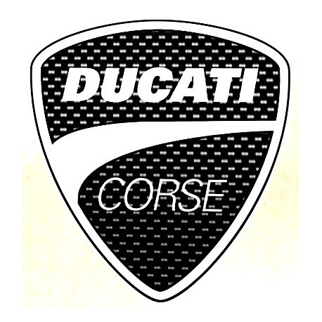 DUCATI  Corse Sticker UV  75mm x 70mm