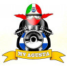 MV AGUSTA  Agostini  Sticker 
