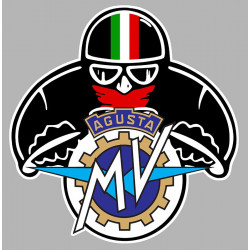 MV AGUSTA  Agostini  Sticker UV  75mm 