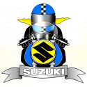 SUZUKI Biker Lamined sticker