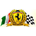 Scuderia FERRARI  Maranello  laminated  decal