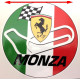 Scuderia FERRARI N.A.R.T  Sticker   UV 75mm