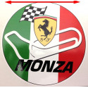 Scuderia FERRARI MONZA laminated decal