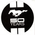 FORD MUSTANG 50 Th Anniversary Laminated vinyl decal
