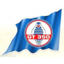  SHELBY COBRA  GT 350 flag Sticker droit                                                   