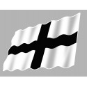 CROAZ-DU / Marine bretonne Flag droit Sticker