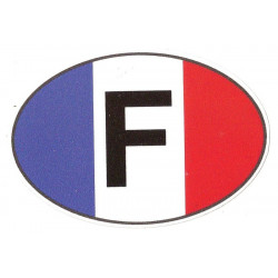 France bike Sticker UV 75mm x 50mm