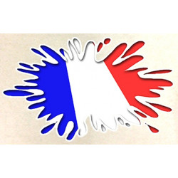 FRANCE Splash Sticker 