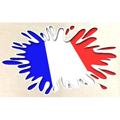 FRANCE Splash Sticker UV 75mm 