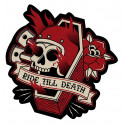 RIDE TILL DEATH  Sticker 