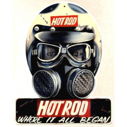 HOT ROD  Sticker 