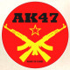 AK 47   Sticker UV 75mm