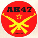 AK 47   Sticker 