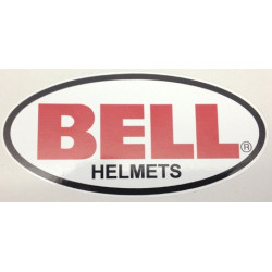 BELL laminated decal