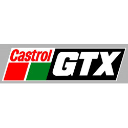 CASTROL GTX Sticker vinyle laminé