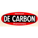 DE CARBON Laminated decal