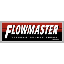 FLOWMASTER  Sticker vinyle laminé