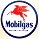  MOBILGAS  Sticker  UV 75mm