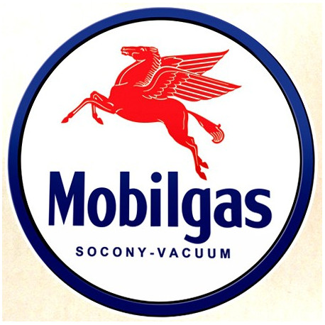  MOBILGAS  Sticker UV  75mm