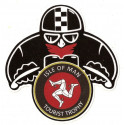 TT ISLE OF MAN  Biker laminated decal