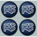 FORD RS  x 4  Stickers  vinyle laminé