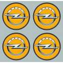 OPEL  x 4 Laminated decals