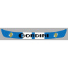 GORDINI  Helmet Visor Sunstrip Sticker