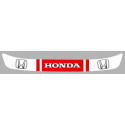 HONDA Helmet Visor Sunstrip laminated decal